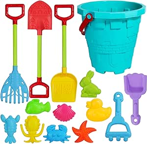 Jeu enfant de sable et plage