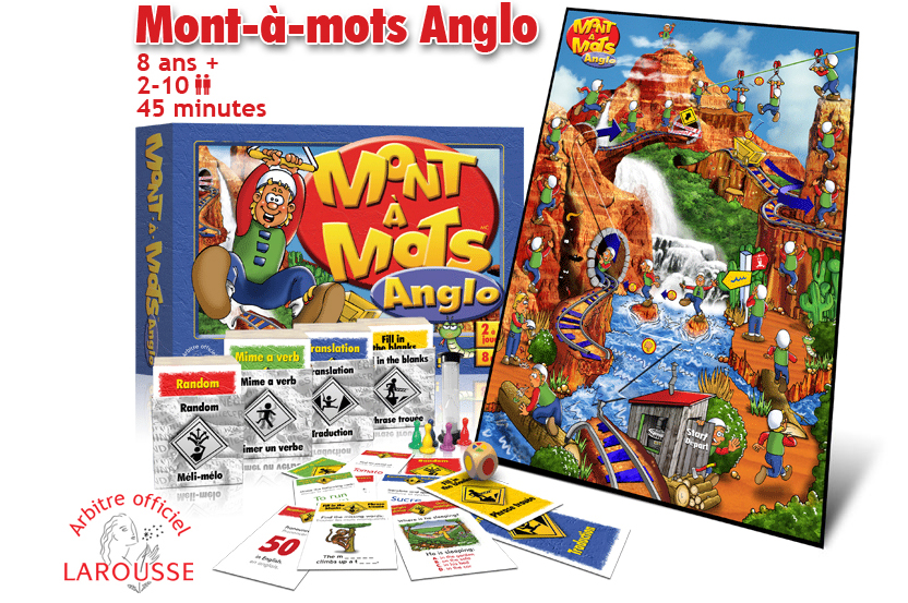 Jeu Mont-a-mot anglo